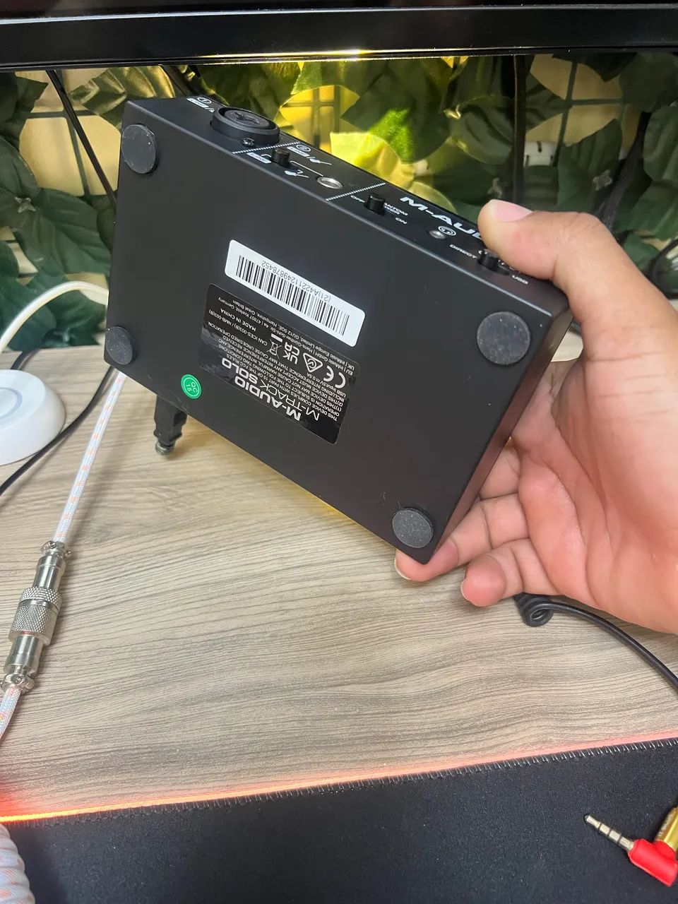 INTERFACE DE ÁUDIO M- TRACK SOLO - Foto 2