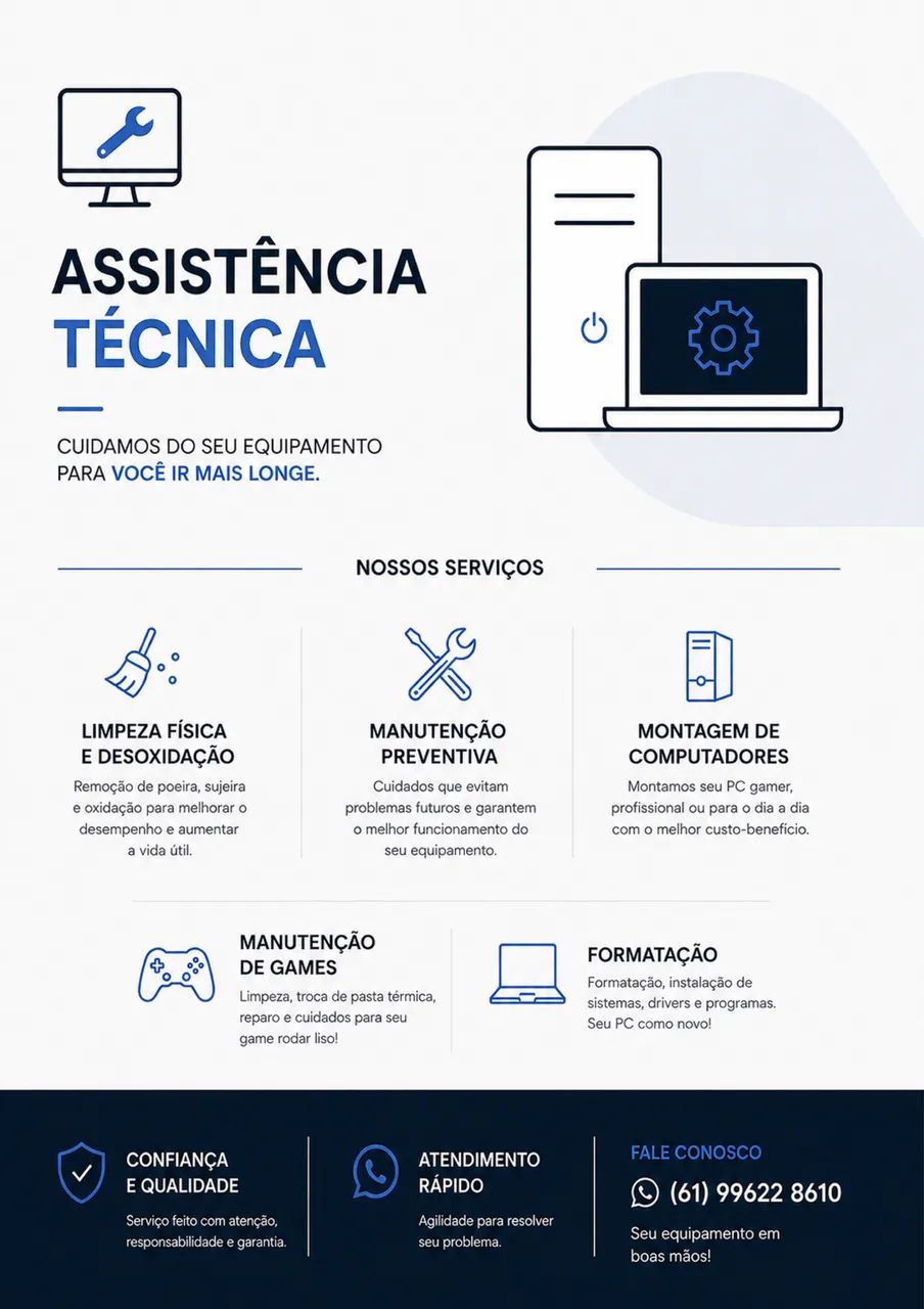 Serviços de assistência técnica
