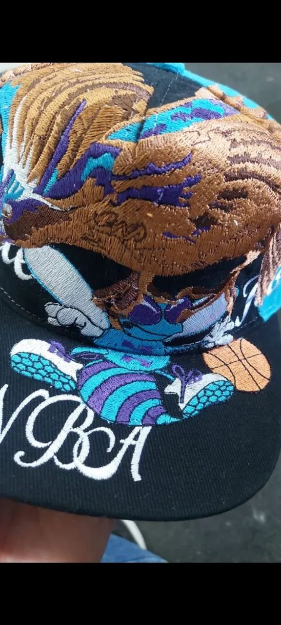 Boné Charlotte Hornets águia  - Foto 2