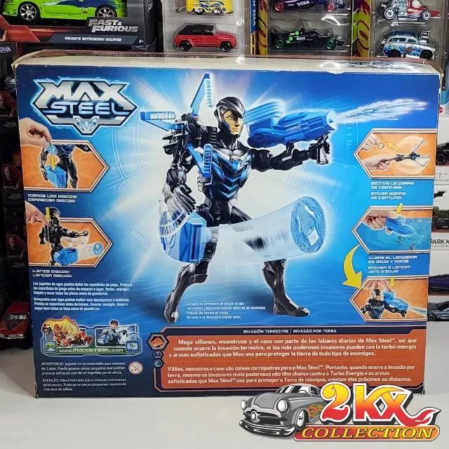 Max Steel - Max Ameaça Tripla - 2014 - Na Caixa - Foto 3