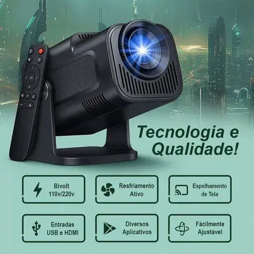  PROJETOR HY320 - SEU CINEMA EM CASA - Foto 6