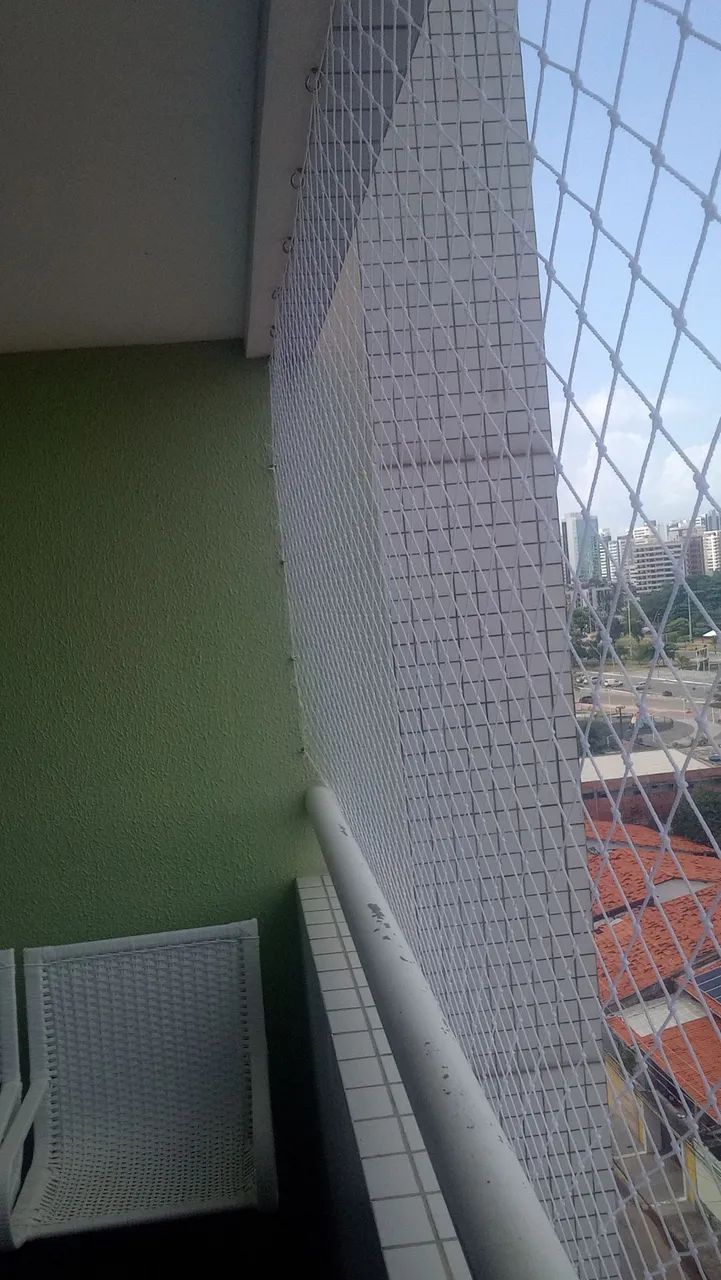 Rede de proteção de nylon polietileno malha 5/5 - Foto 2