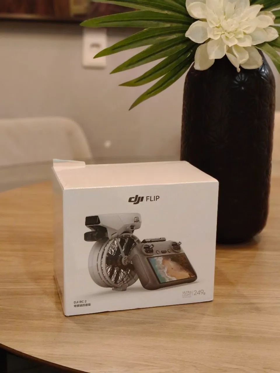Drone Dji Flip controle com tela novo  - Foto 2