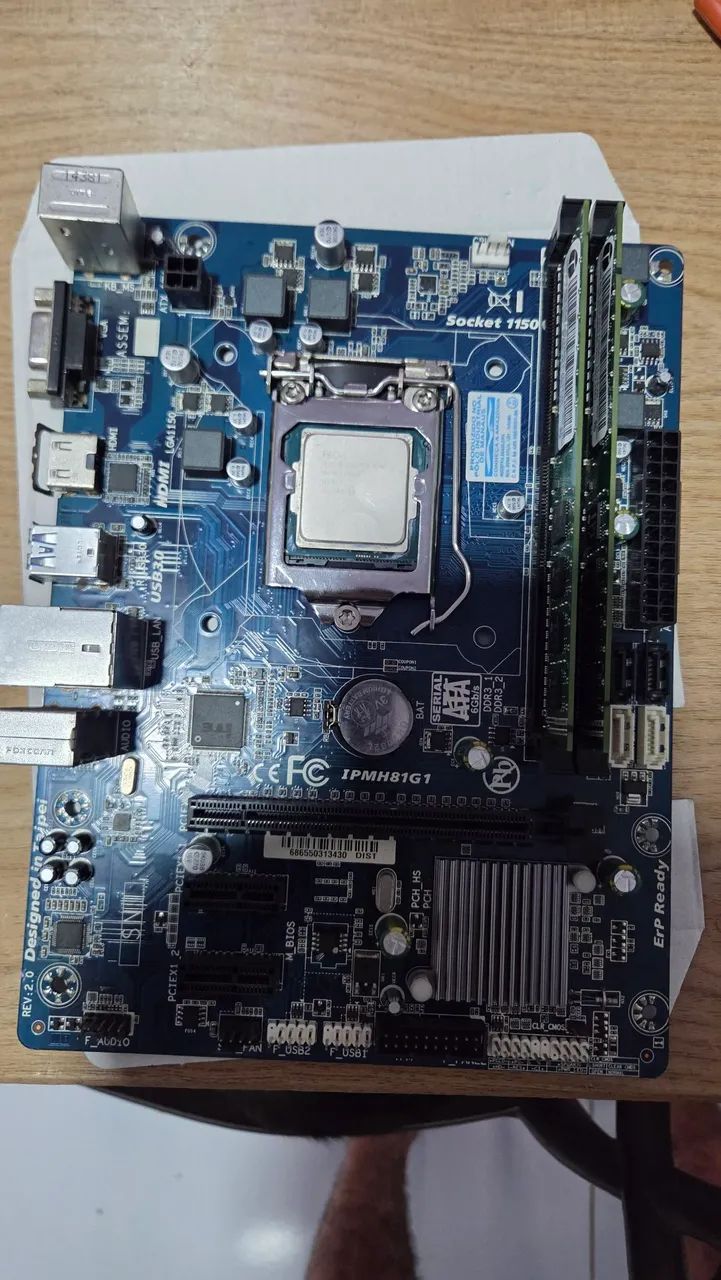 Kit placa mãe 