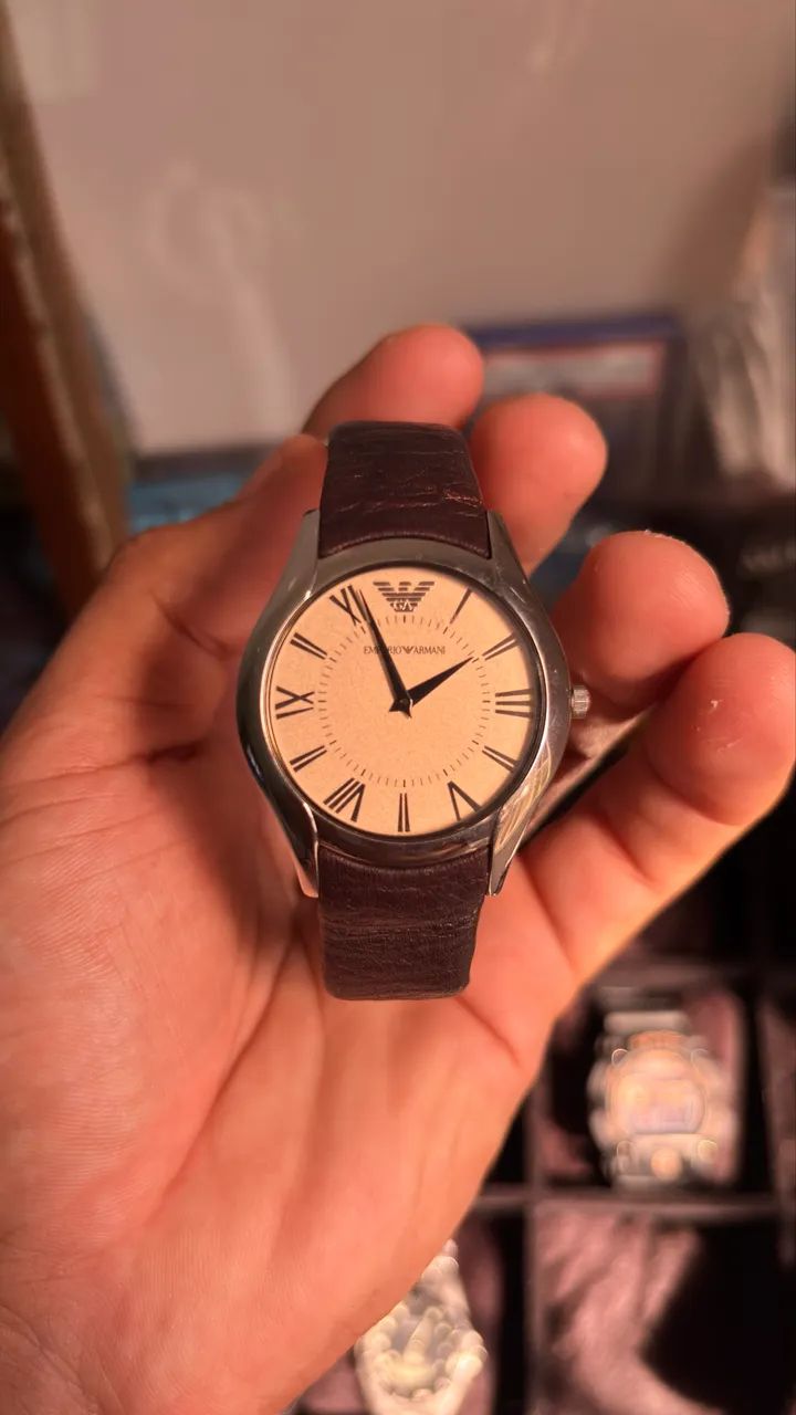 Relógio empório Armani quartz 