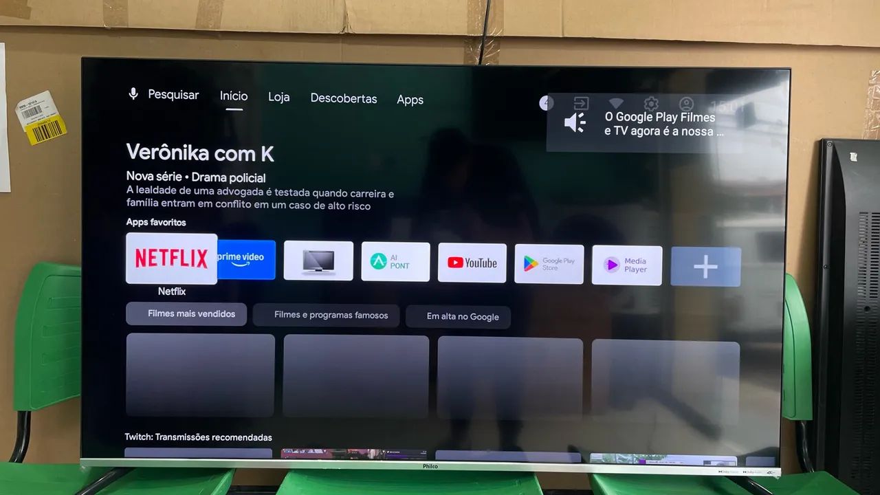 TV 58! Funcionando perfeitamente  - Foto 5