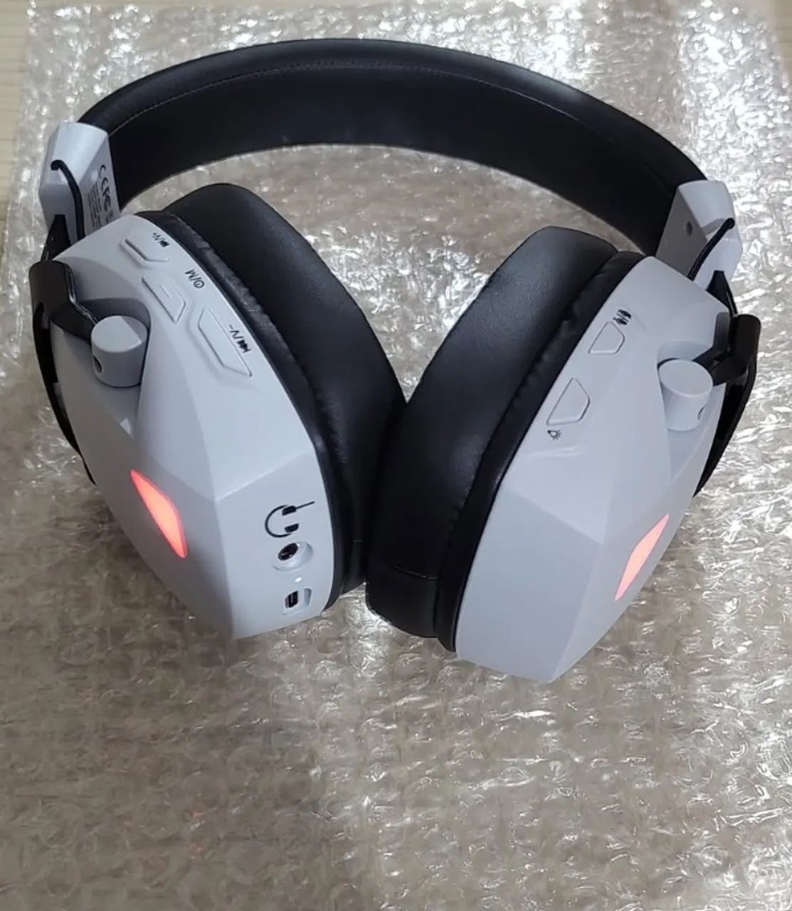 Headset Wireless Acinaci BL100 PRO Branco - Tri-Mode, 48h, Drivers 50mm - Foto 3