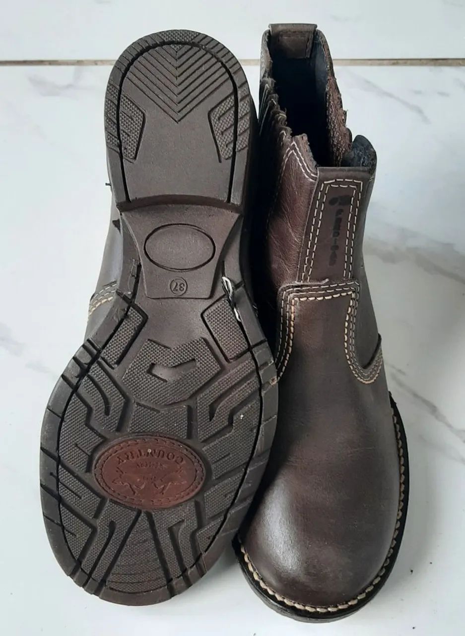 Bota de couro perdigão  - Foto 3