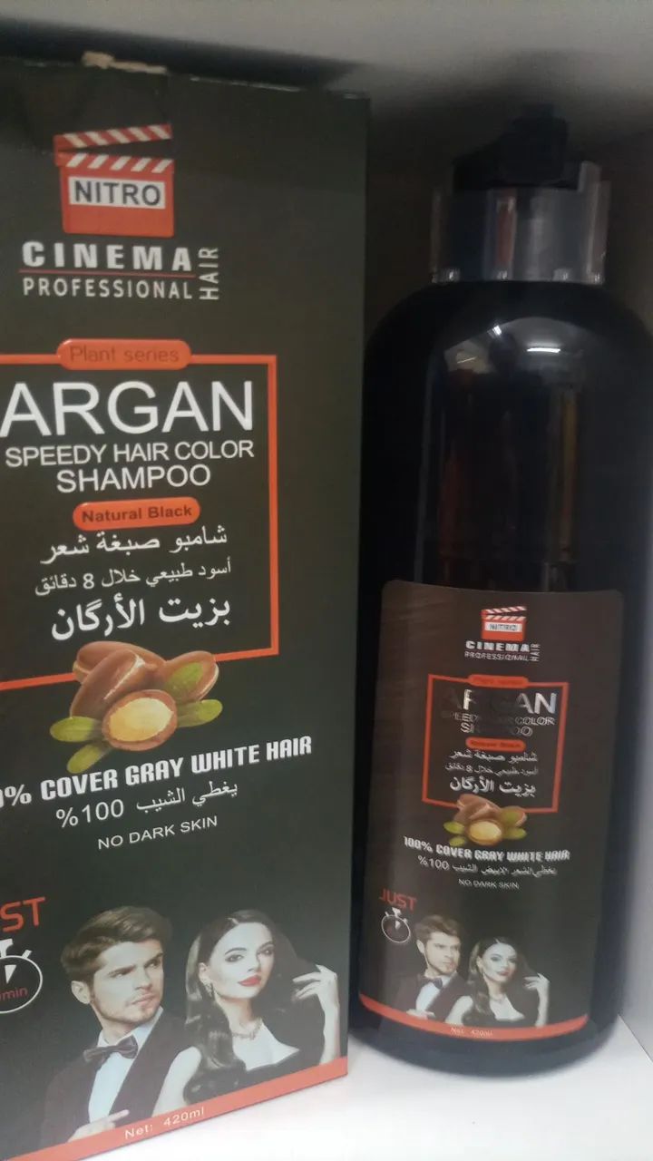 ESCURECEDOR DE CABELOS GRISALHOS EM 5 MINUTOS, ALTA PERFORMANCE (SHAMPOO)