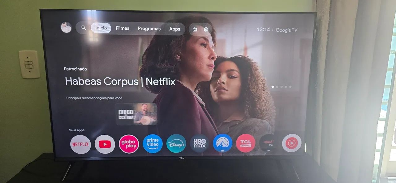 Tv TLC 43" QLED 5 meses de uso