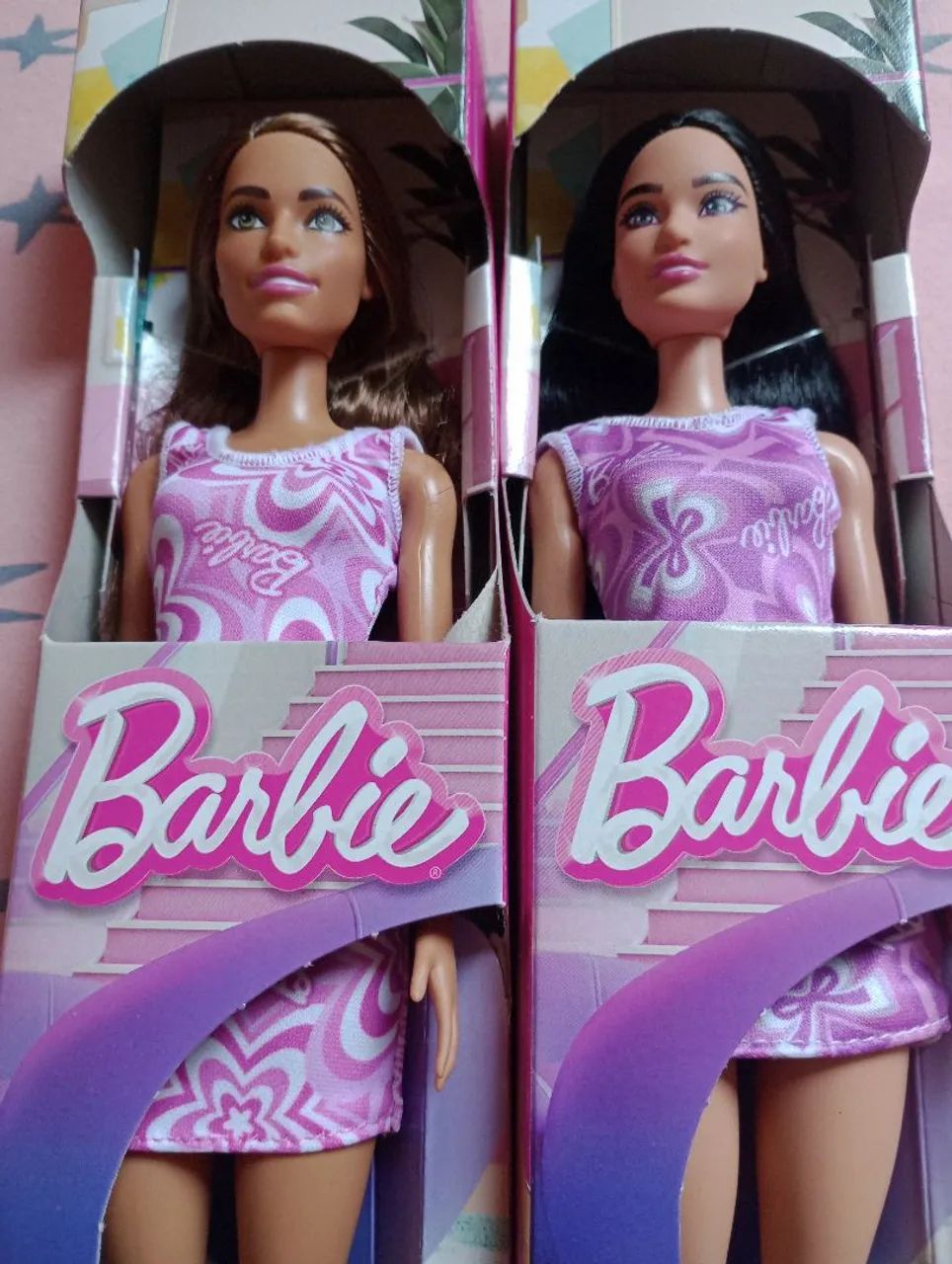 2 Bonecas Barbie Básicas Morena 2026 - Foto 3