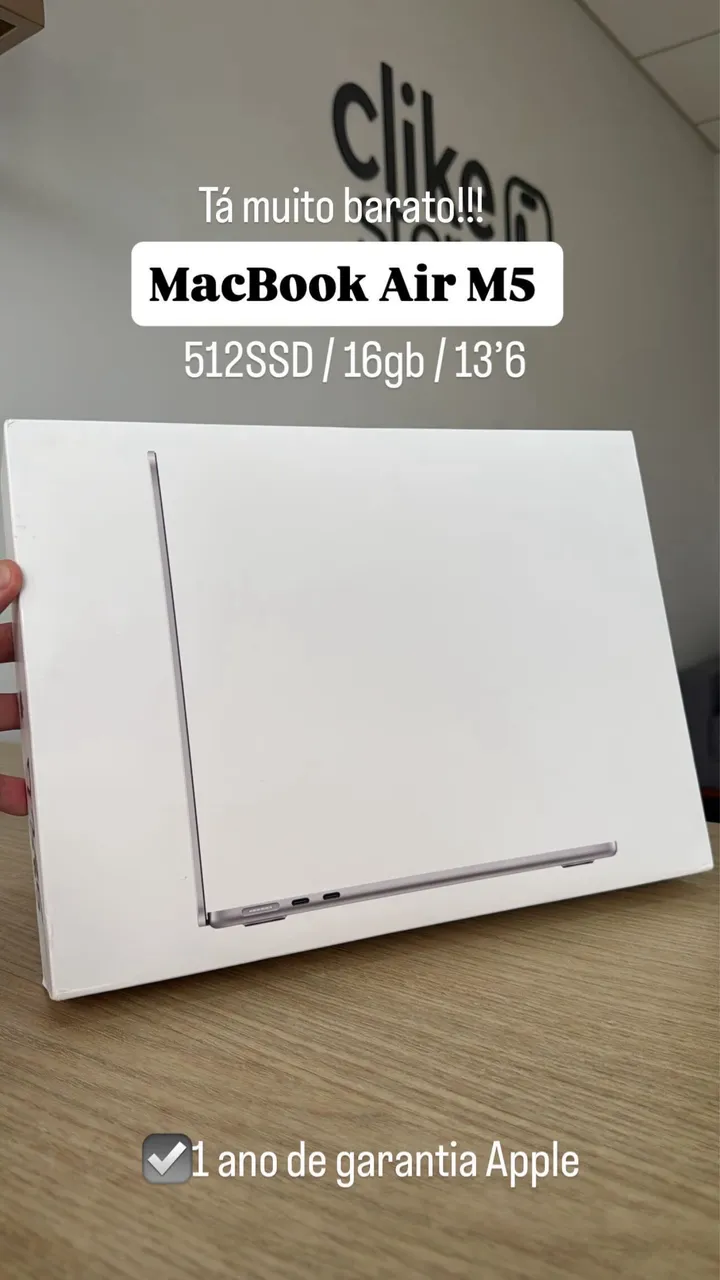 MacBook Air M3 15 inch 512gb 16gb cinza - Notebooks - Imbituba
