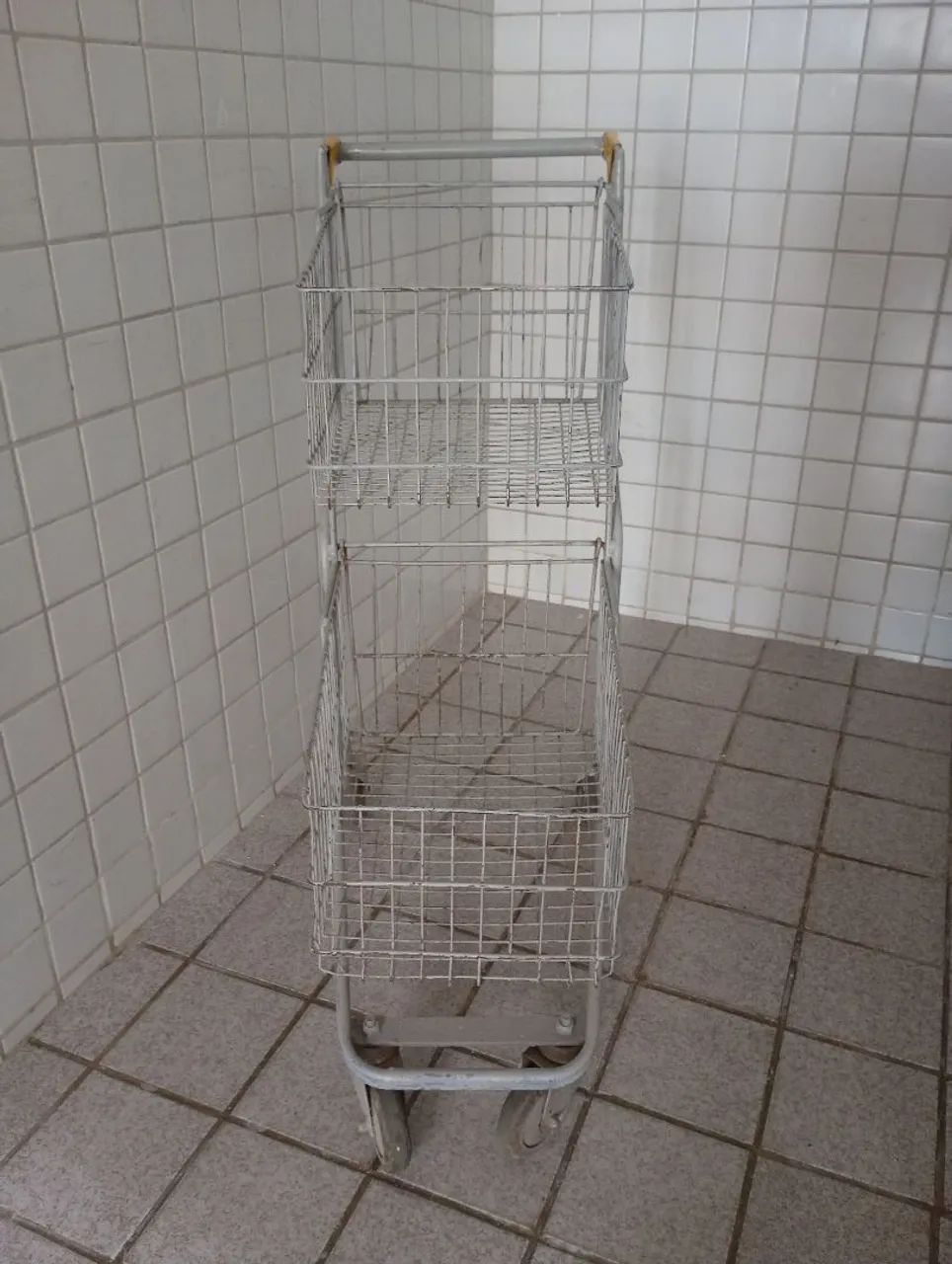 Carrinho de feira ideal pra prédio pegar coisas do carro