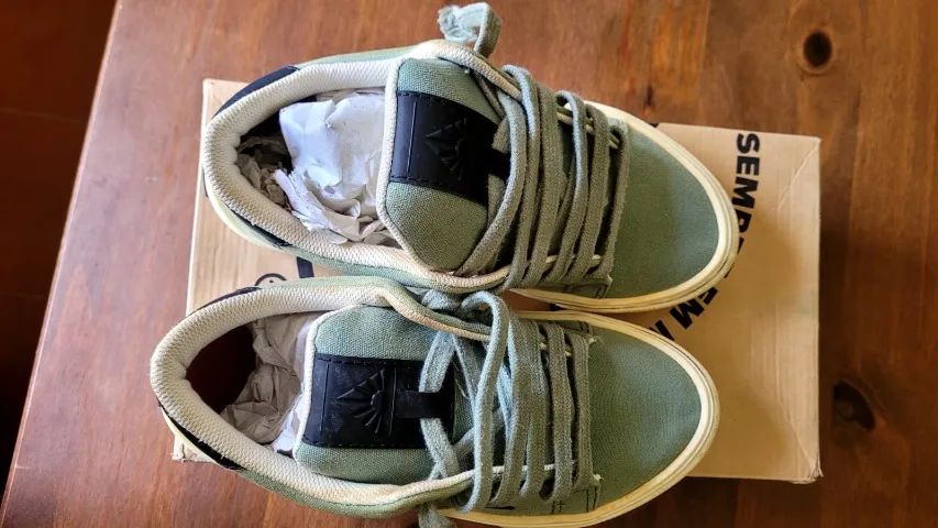 Tênis Redley original verde - Foto 4