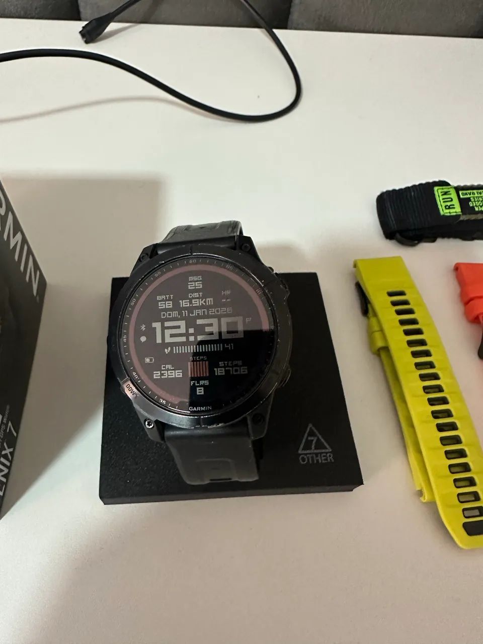 Garmin Fenix 7 super novo  - Foto 3