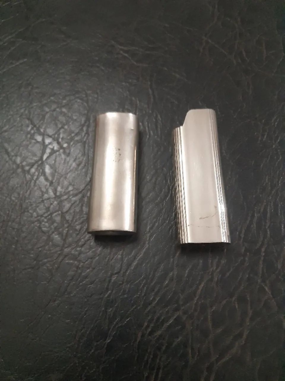 2 porta isqueiro de prata  - Foto 2