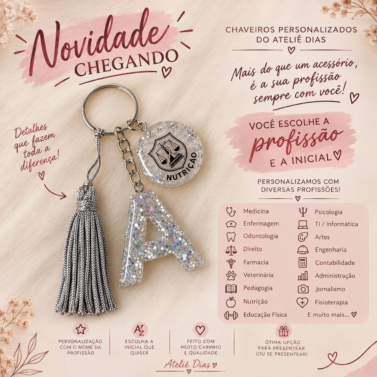 Chaveiros Personalizados 