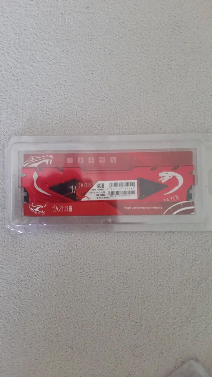 Memória Ram DDR3 8GB 1600 MHZ OBS: R$ 220  1 Unidade