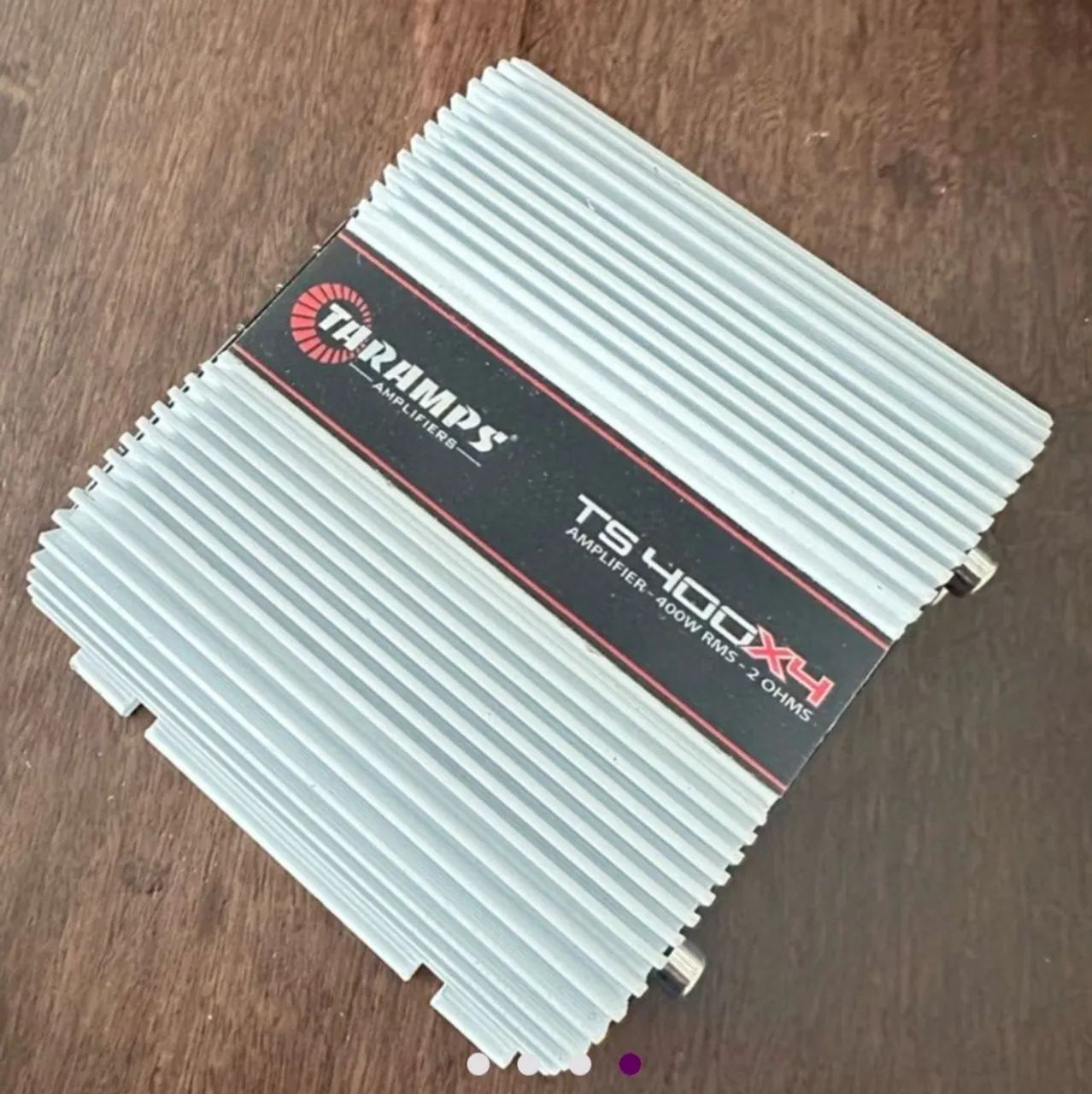 Vendo potência Taramps de 400×4 funcionando perfeitamente  - Foto 3