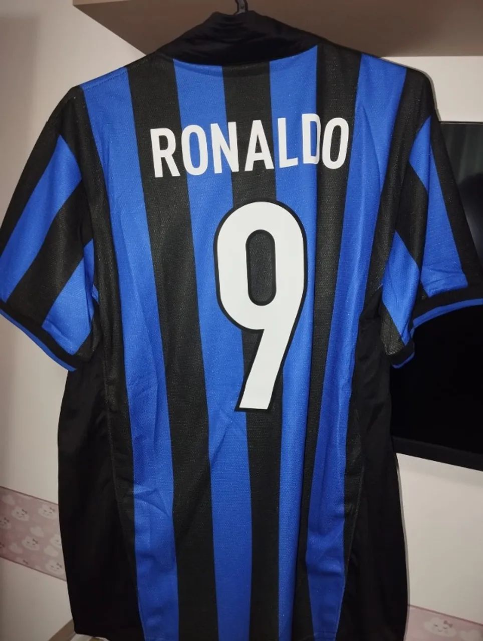 Camisa Inter de Milão 1998 - Ronaldo - Foto 4