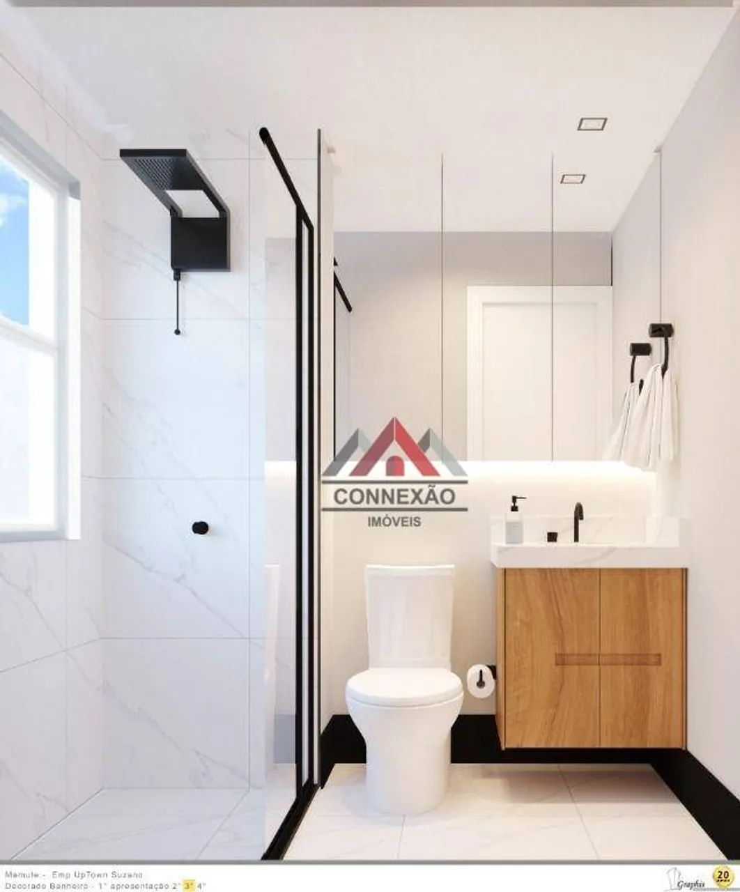 Apartamento com 2 dormitórios à venda, 46 m² por R$ 359.000 - Centro - Suzano/SP - Edifíci - Foto 2