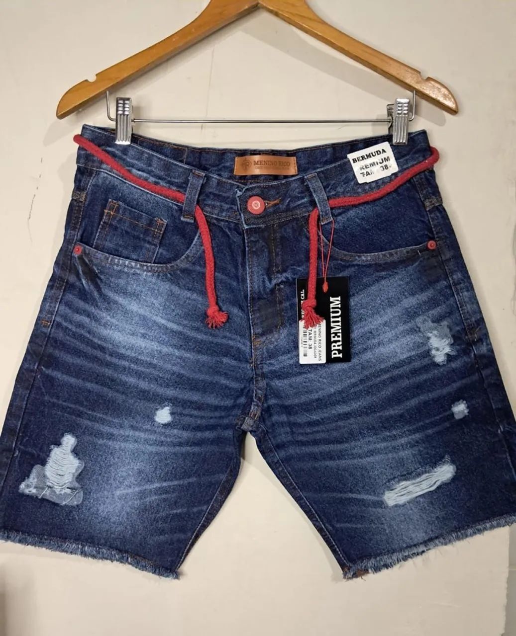 Bermuda jeans jogador  - Foto 3