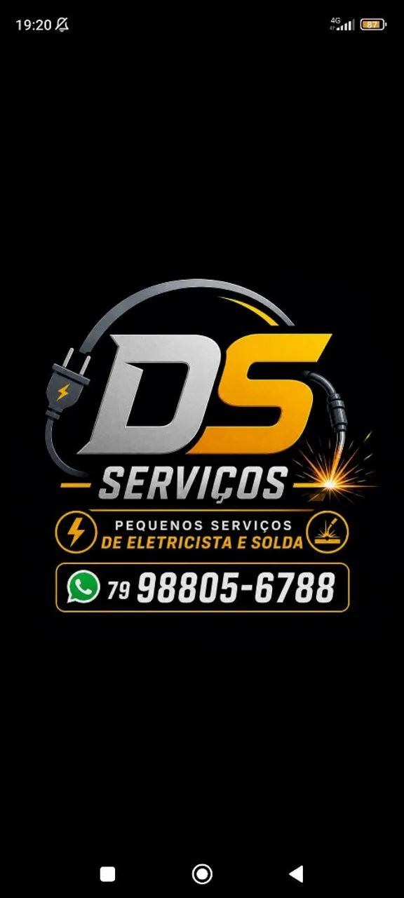 Pequeno serviços eletricista e solda