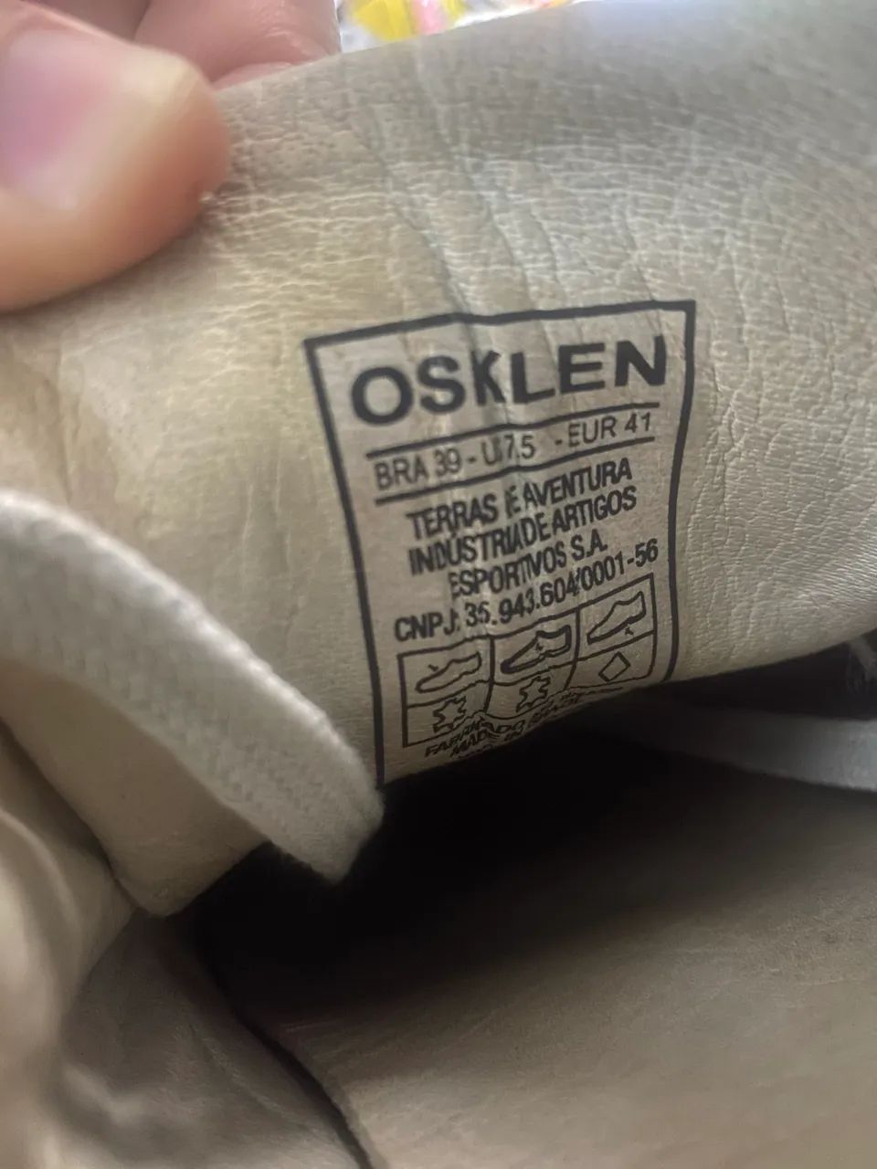 Tênis Osklen Hydrid Couro TAM 39 - Foto 2