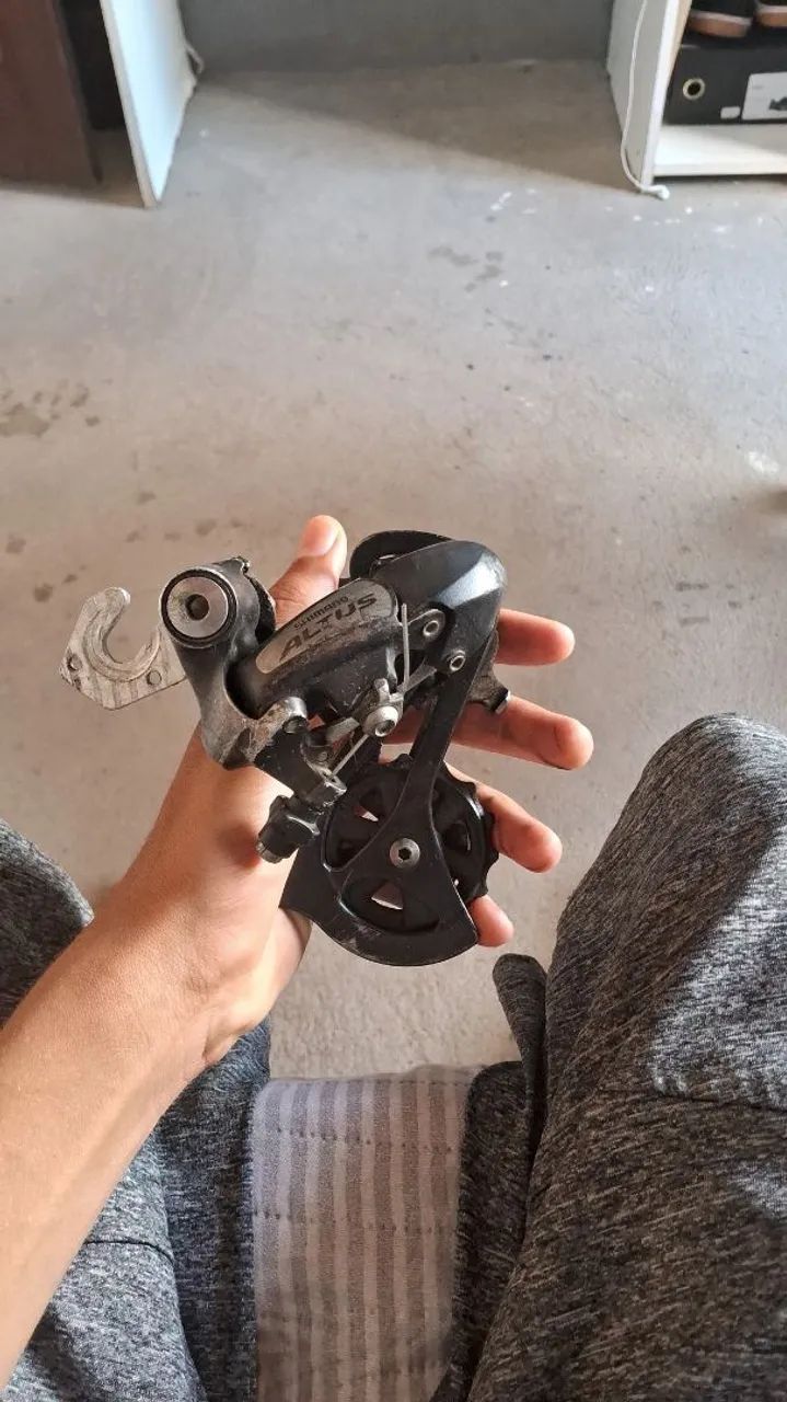 Cambio de bicicleta shimano altus