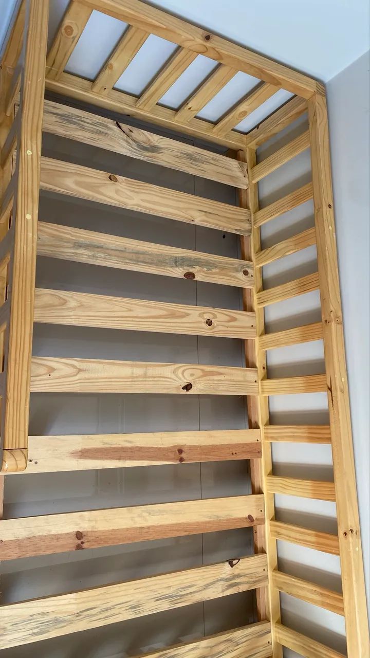 Cama solteiro madeira MDF  - Foto 3