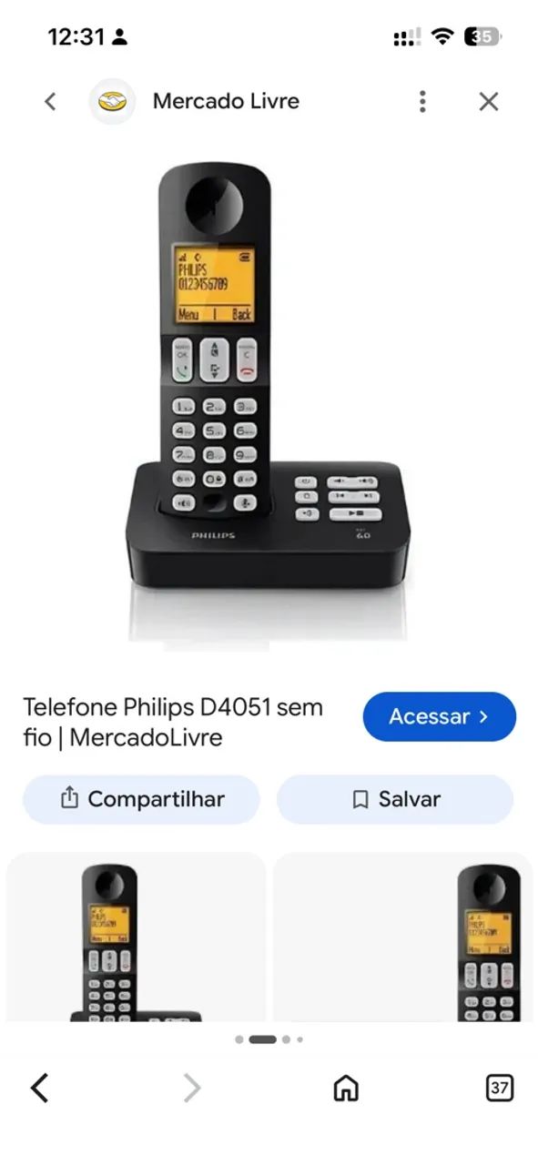 Telefone sem fio  - Foto 2