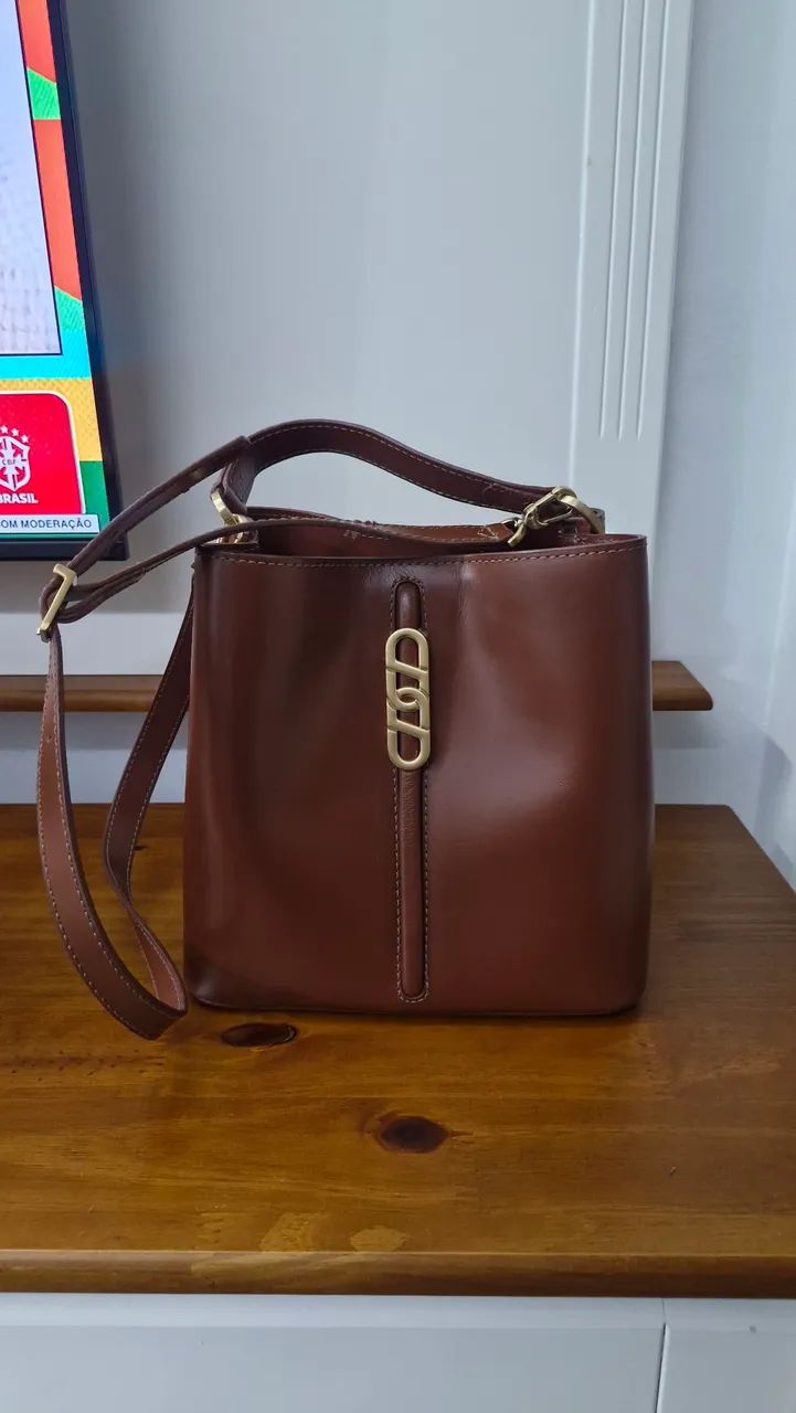 Bolsa Schutz caramelo.  - Foto 2