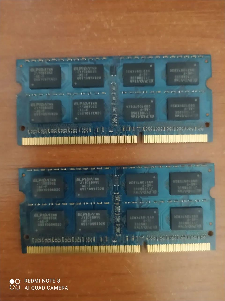 Memória notebook ELPIDA 2 pentes de 2gbs  - Foto 2