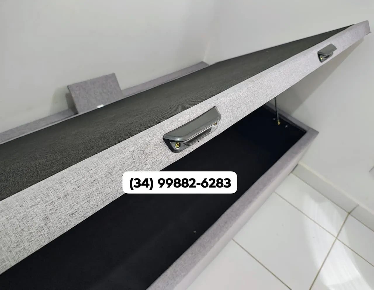 Box Baú Solteiro Blindado Novo com Entrega Grátis  - Foto 4