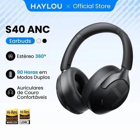 Fone Haylou S40 Original | Bluetooth 5.4 | ANC