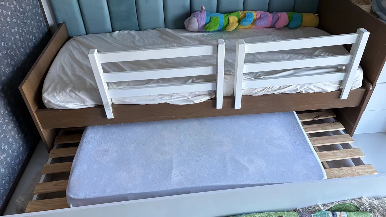 Cama e colchão infantil - Foto 3