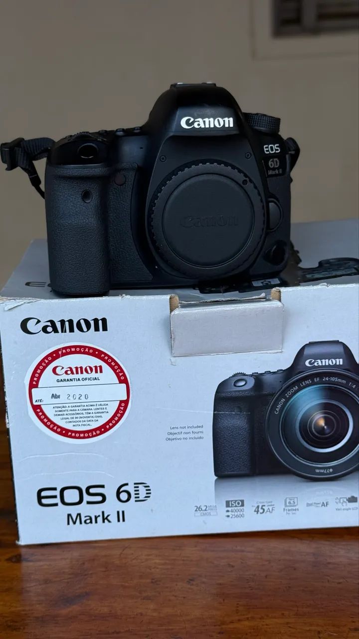 Câmera Cânon 6D make II + lente 85mm - Foto 3