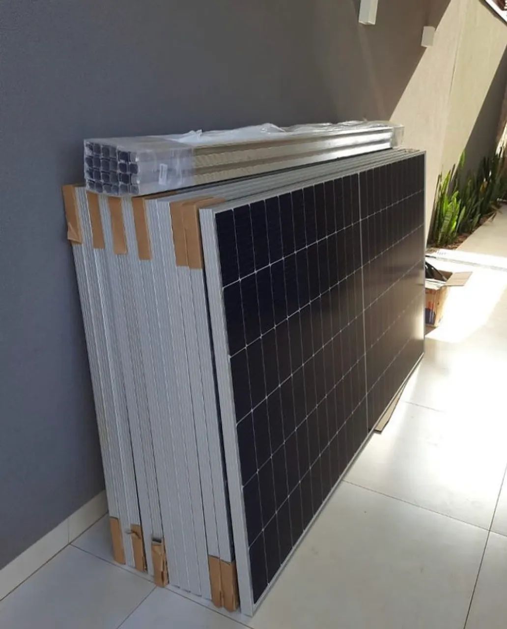 Placa Solar 630w