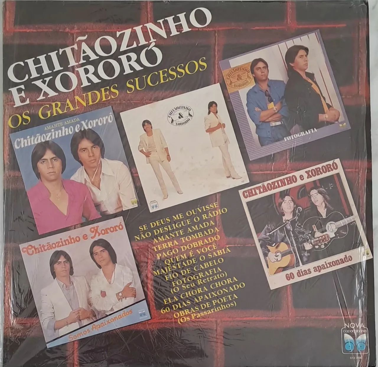 Disco vinil Chitãozinho e Xororó