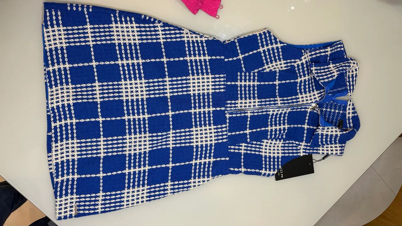 Vestido Azul Colcci Novo - Foto 2