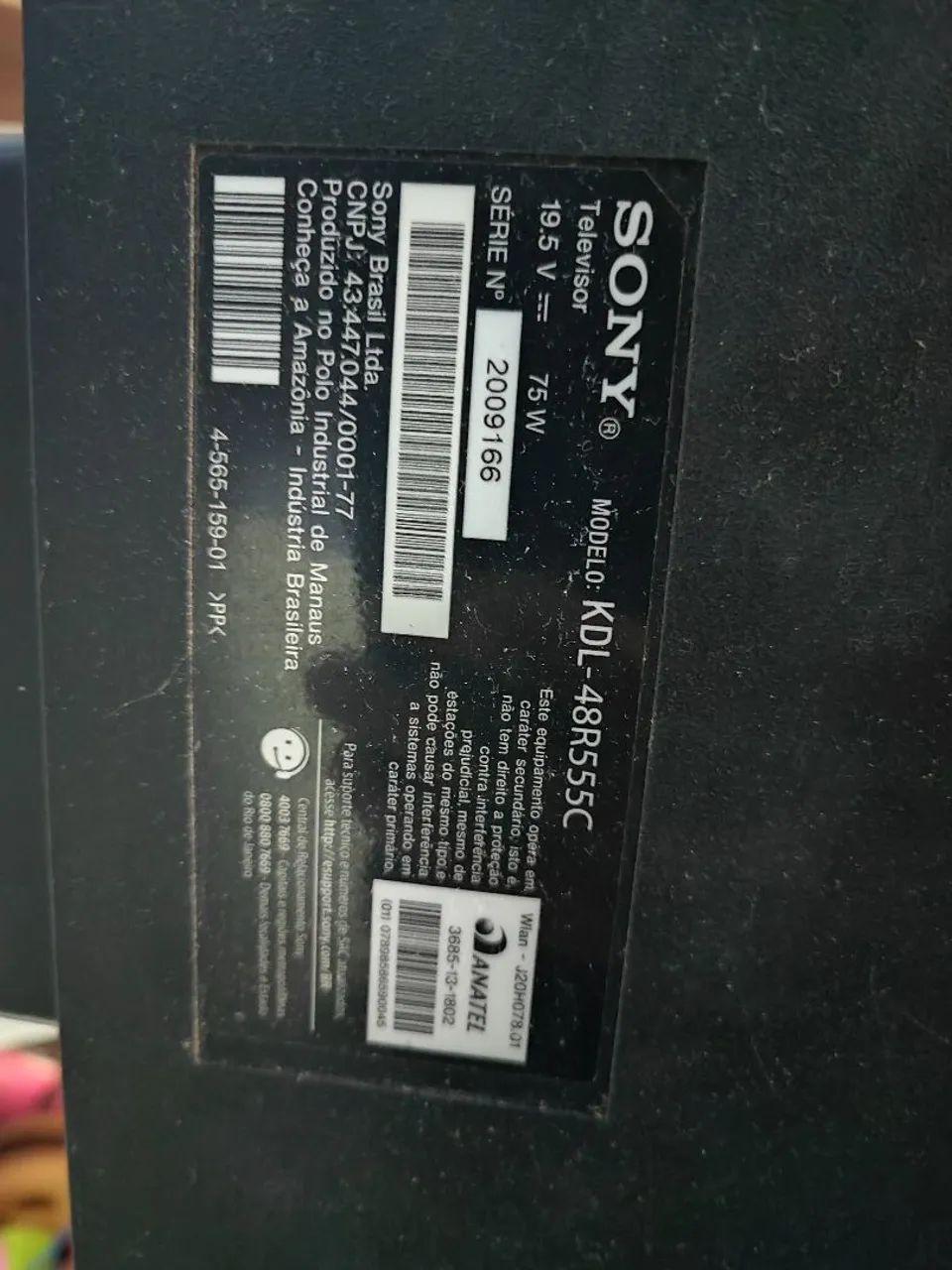 Tv Sony 48 polegadas com defeito. - Foto 2