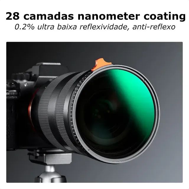 Filtro K&F ND2-400 NANO-X 52mm - Foto 4