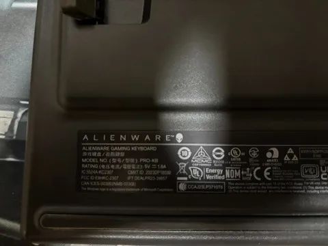 Teclado Gamer sem fio Alienware Pro Wireless - Foto 3
