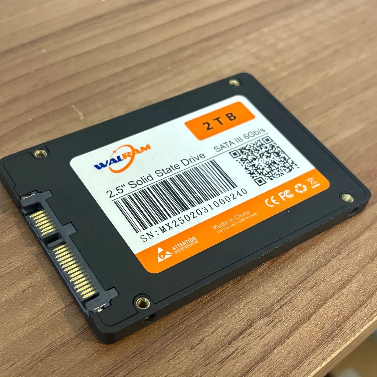 SSD 2TB SATA WALRAM (99% saúde) - Foto 3