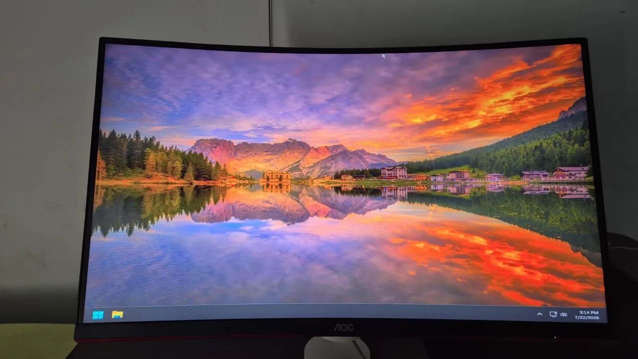 Monitor Aoc legend 240hz 0.5ms 27polegadas. 5 meses de uso