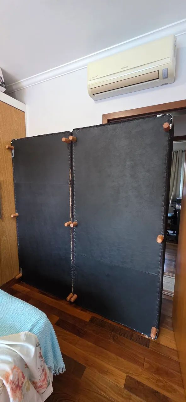 Vendo base cama box king usada em ótimo estado de conservação  - Foto 4