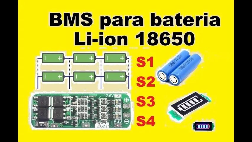 Placa De Proteção Bms 3s 20a 12.6v - Foto 2