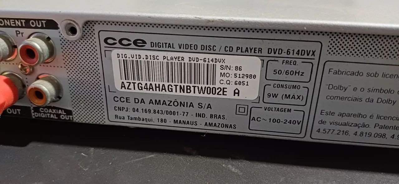 Dvd cce 614dvx bivolt - Foto 4