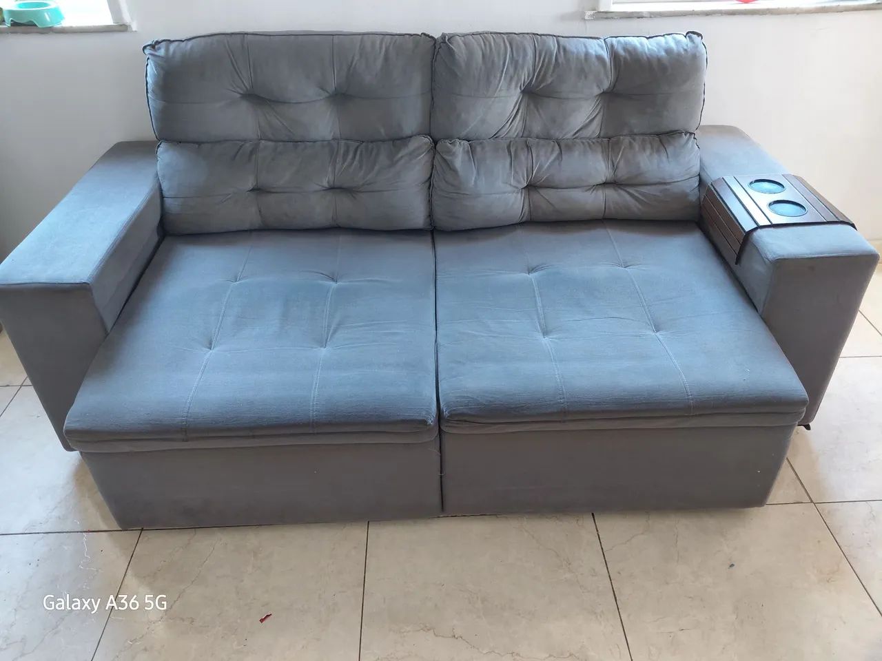 Vendo sofá retrátil R$200 - Foto 2