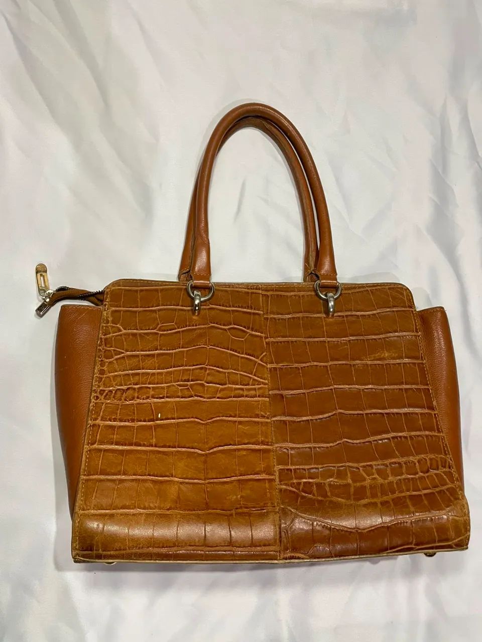 Bolsa Jorge Bischoff em couro - Foto 2